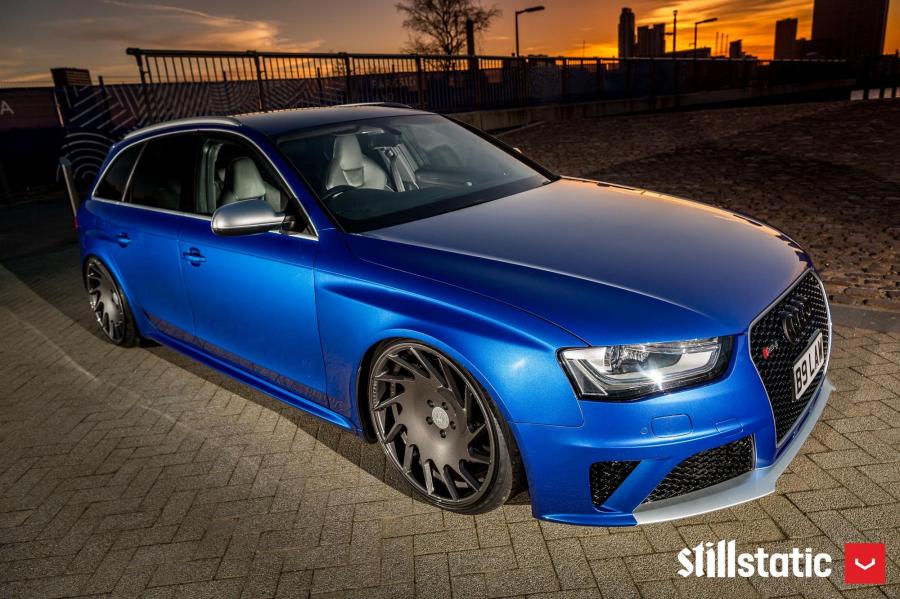  Audi RS4 Avant on Vossen Wheels (VLE1) 2016 года  (фото 10 из 24)